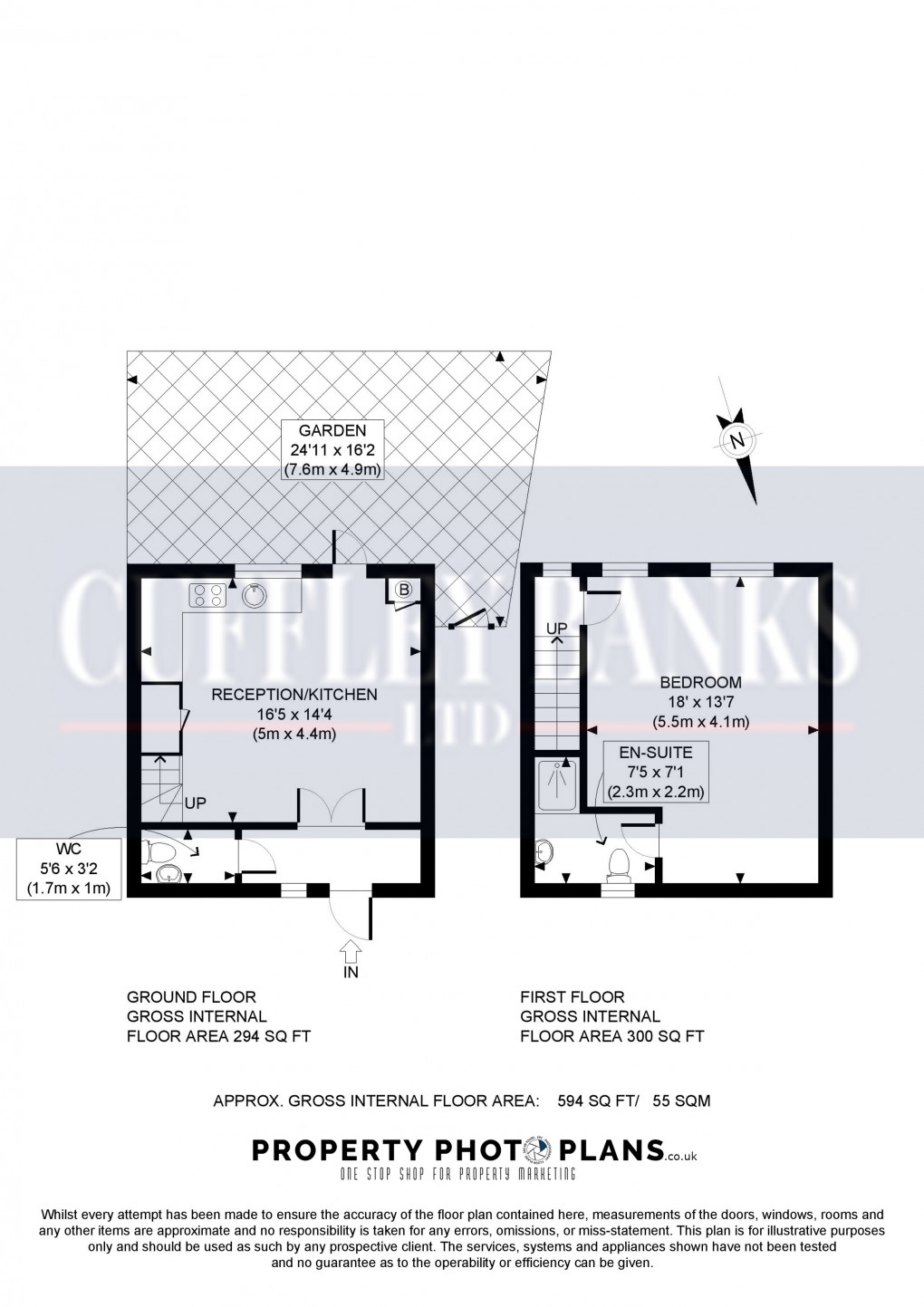 Floorplan for Wembley, Middlesex