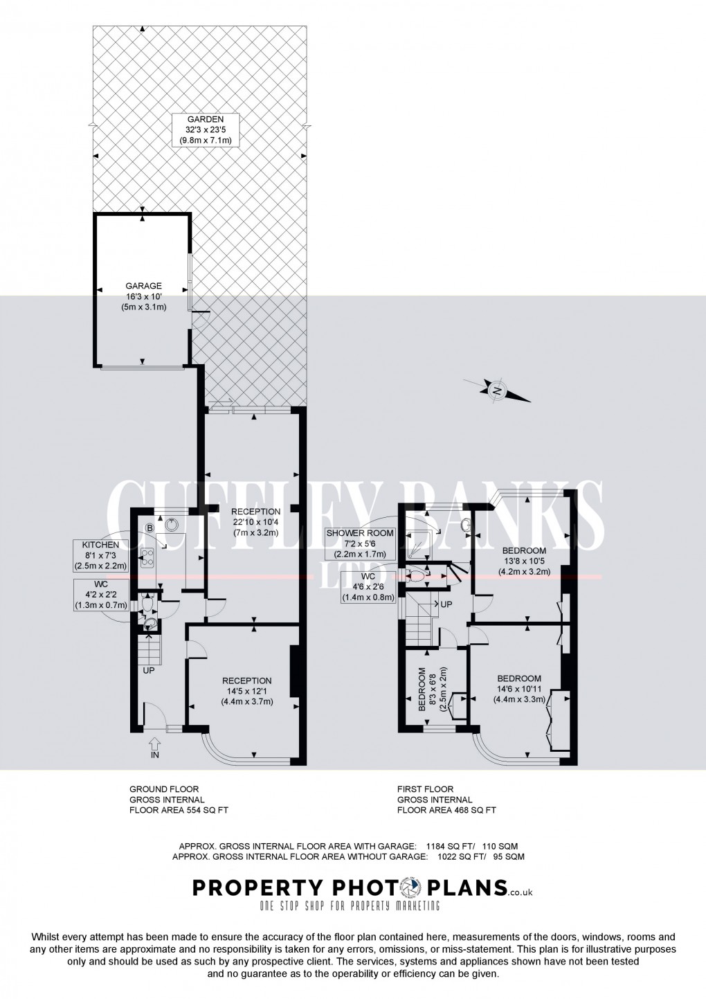 Floorplan for Perivale, Middlesex