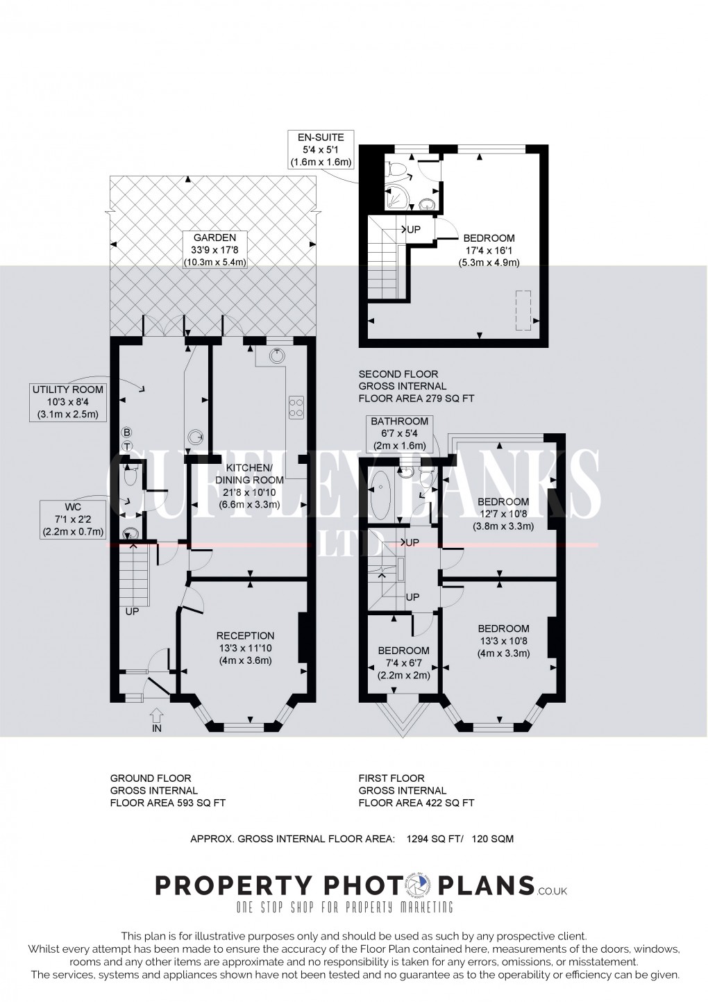 Floorplan for Wembley, Middlesex