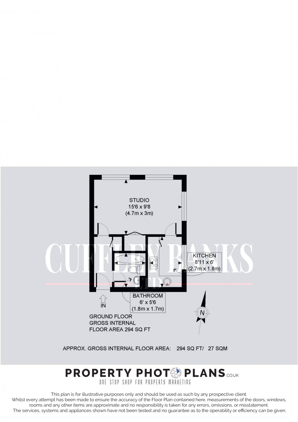 Floorplan for Vicars Bridge Close, Wembley, Middlesex