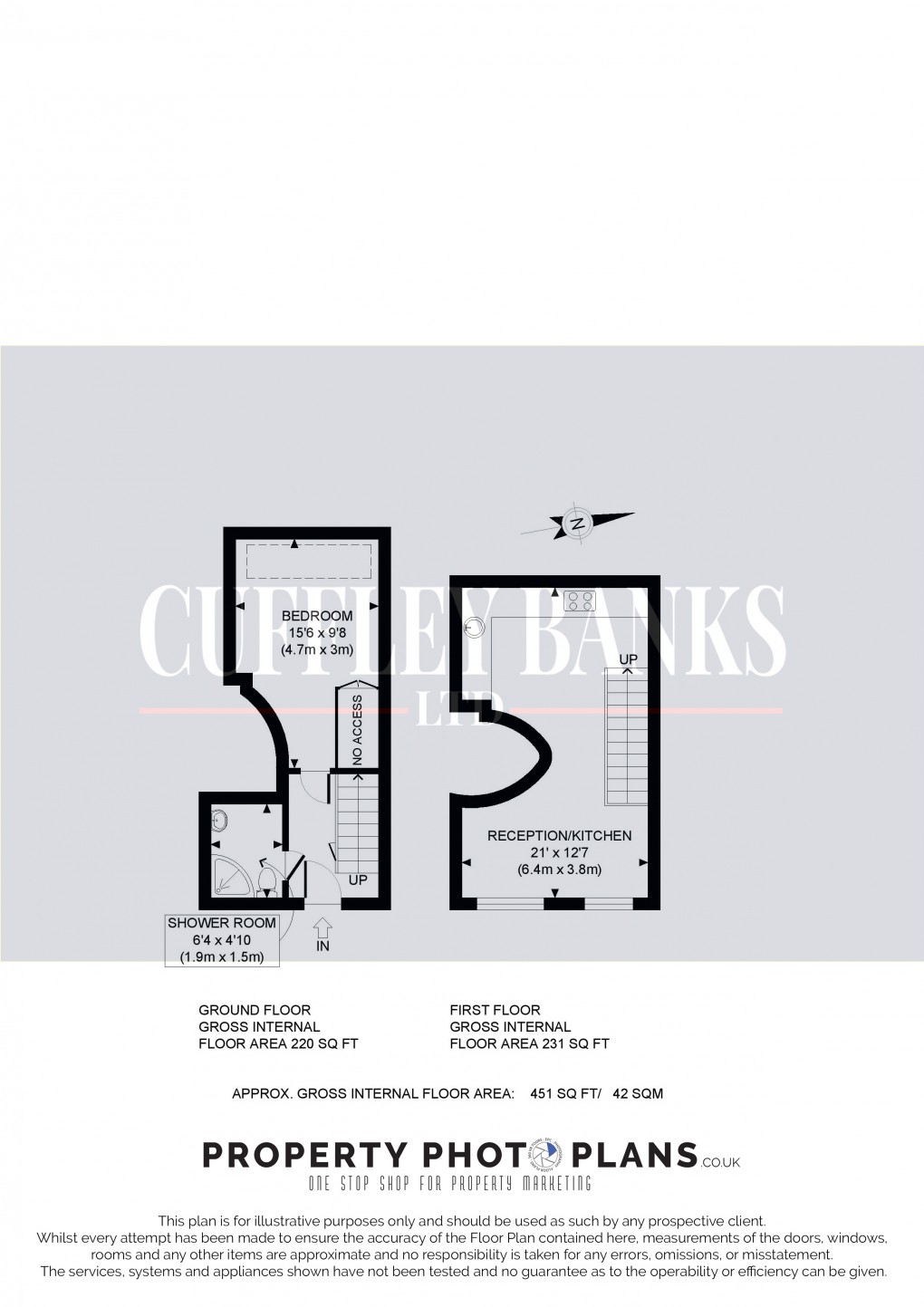 Floorplan for Fraser Road, Perivale, Middlesex