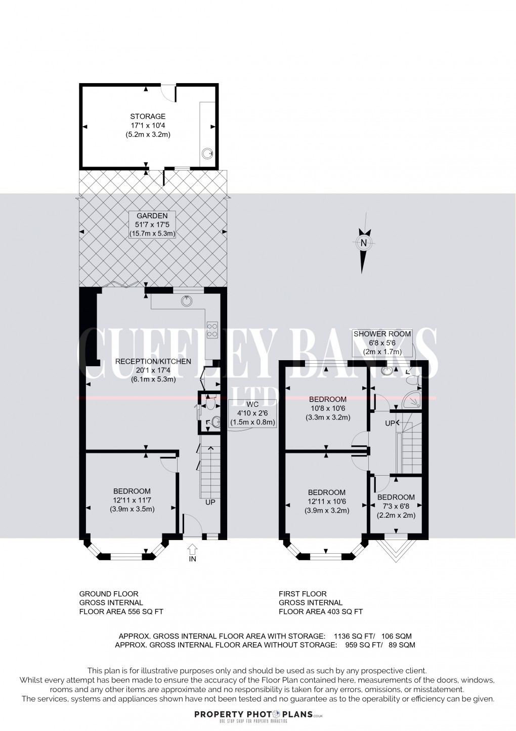 Floorplan for Perivale, Middlesex