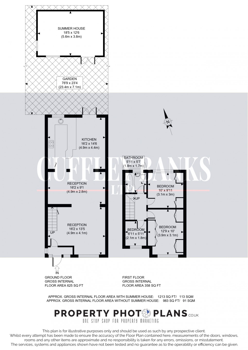 Floorplan for Greenford, Middlesex