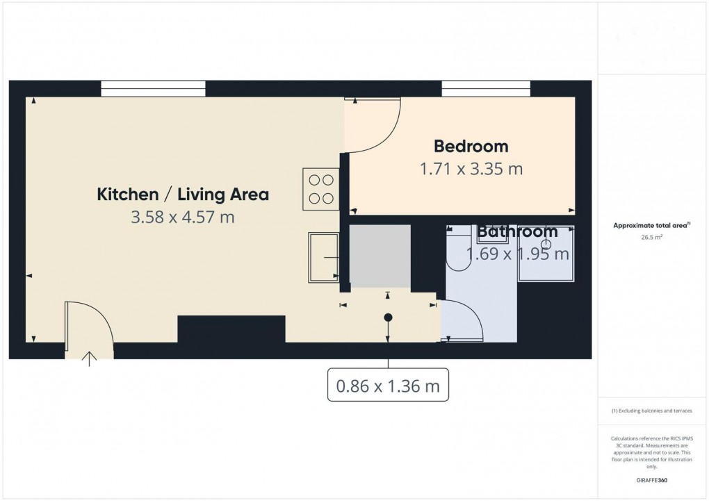 Floorplan for Greenford