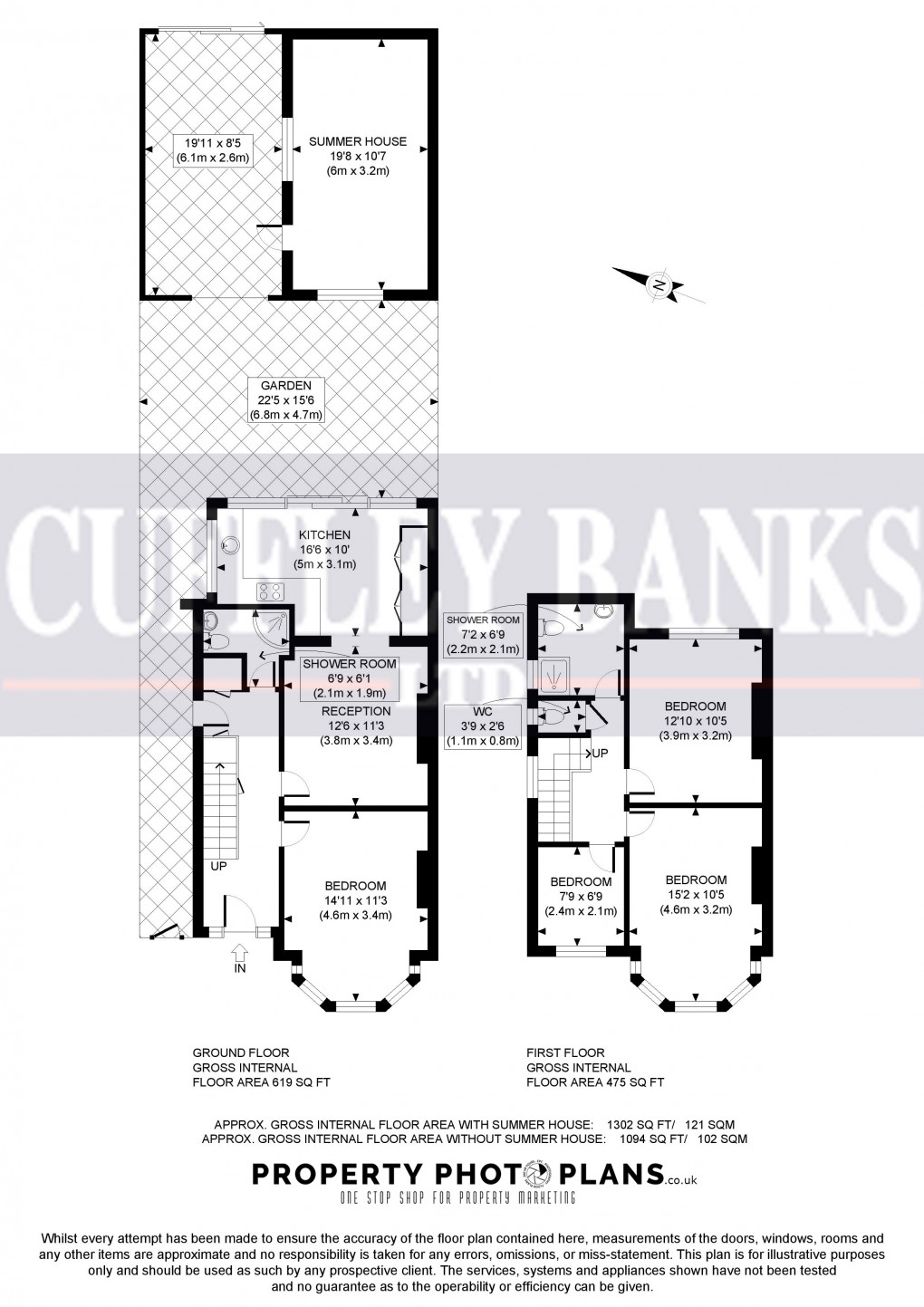Floorplan for Perivale, Middlesex