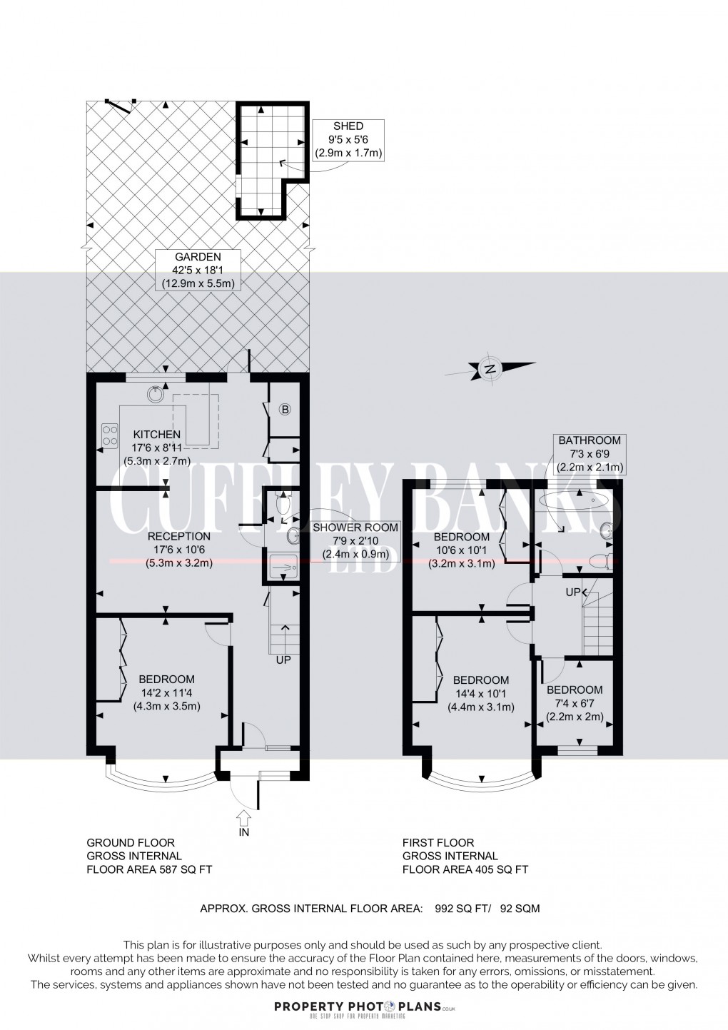 Floorplan for Wembley, Middlesex
