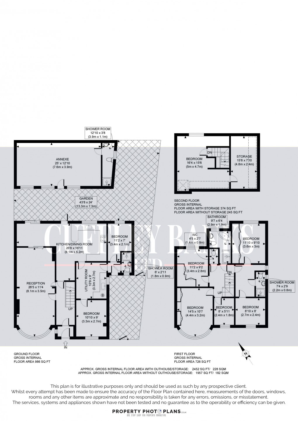 Floorplan for Wembley, Middlesex